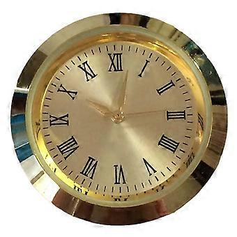 Clock Quartz Movement Round Clocks for Head Insert Classic Clock Craft for Women Men Watch Handmade DIY Replacement Part Supplies