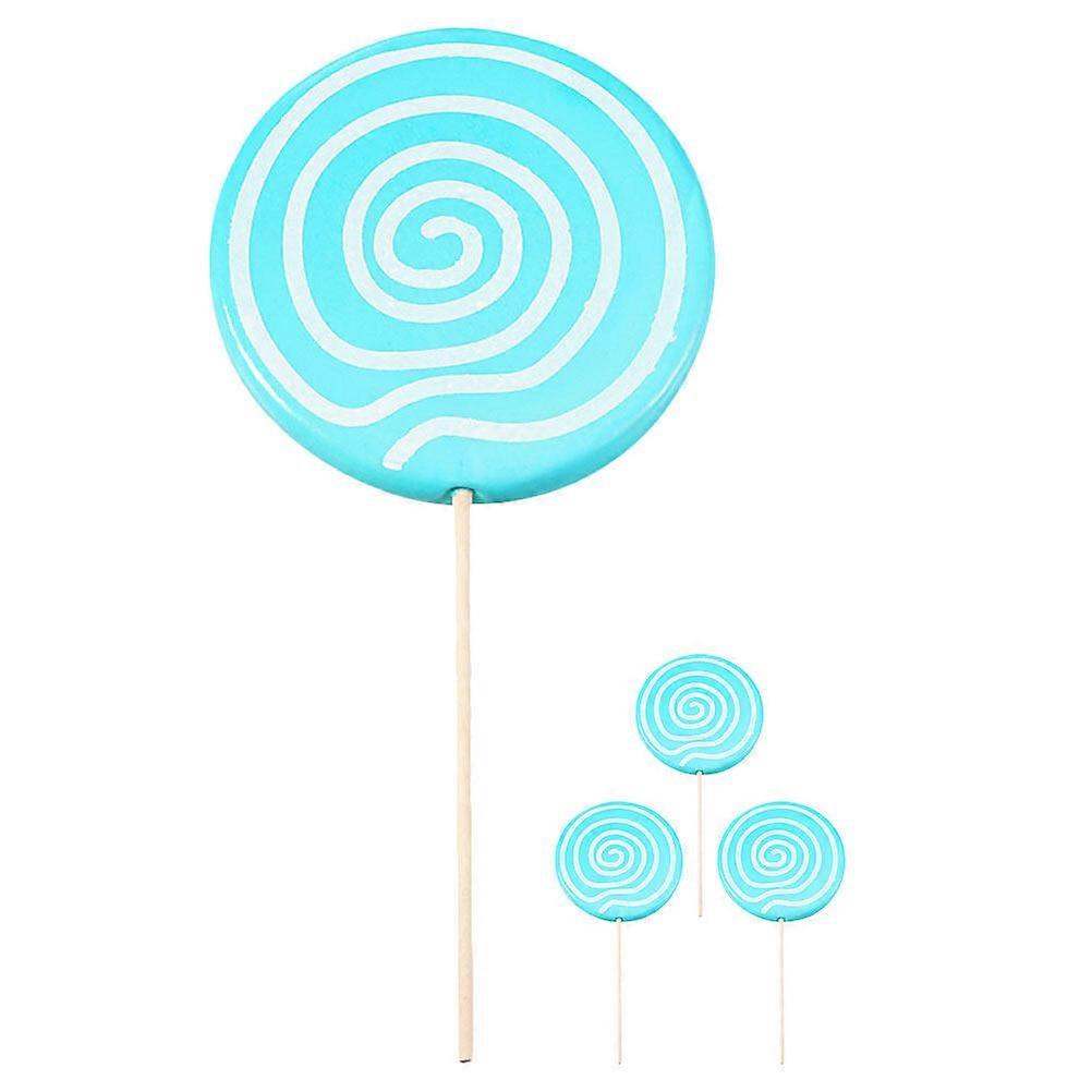 4Pcs Fake Lollipop Giant Lollipop Party Photo Props Simulation Candy Large Lollipop Model