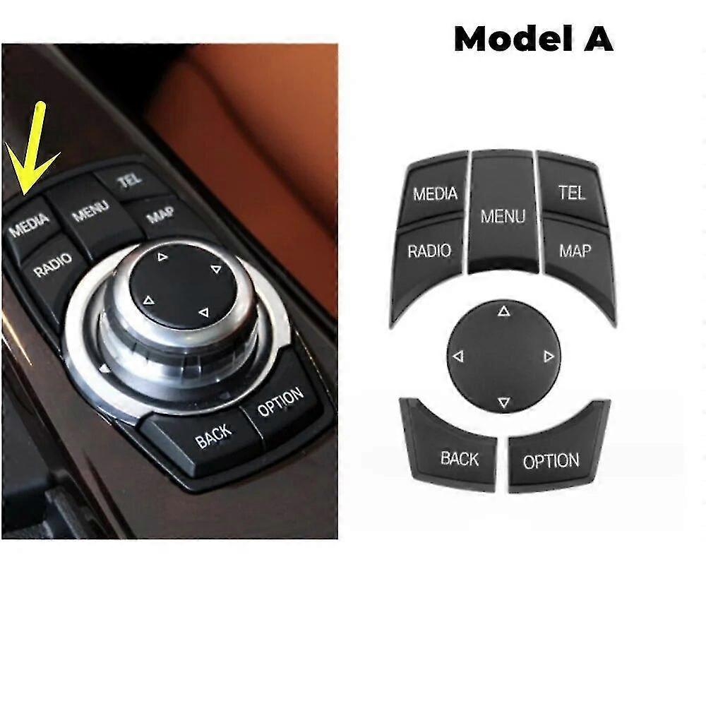 Car Console Control Multimedia Knob Menu Buttons Cover For Bmw 1 2 3 4 5 6 7 X3 X4 F20 F22 F30 F34 F36 F10 F02 F06 F25 F15 F16