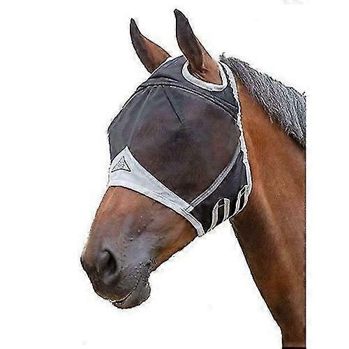 Shires Fine Mesh Ear Holes Horse Fly Mask