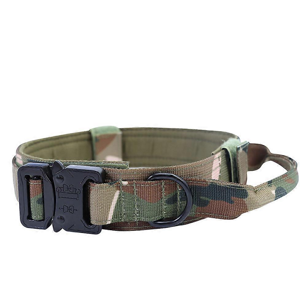 Tactical Dog Collar Military Dogs Collars with Handle