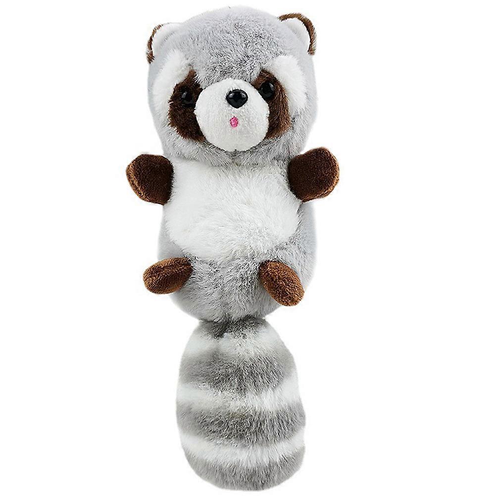 Hanging Key Chain Decor Plush Keychains Decorative Stuffed Raccoon Bag Accessory