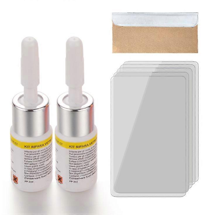2pcs Phone Screen Crack Repair Kit
