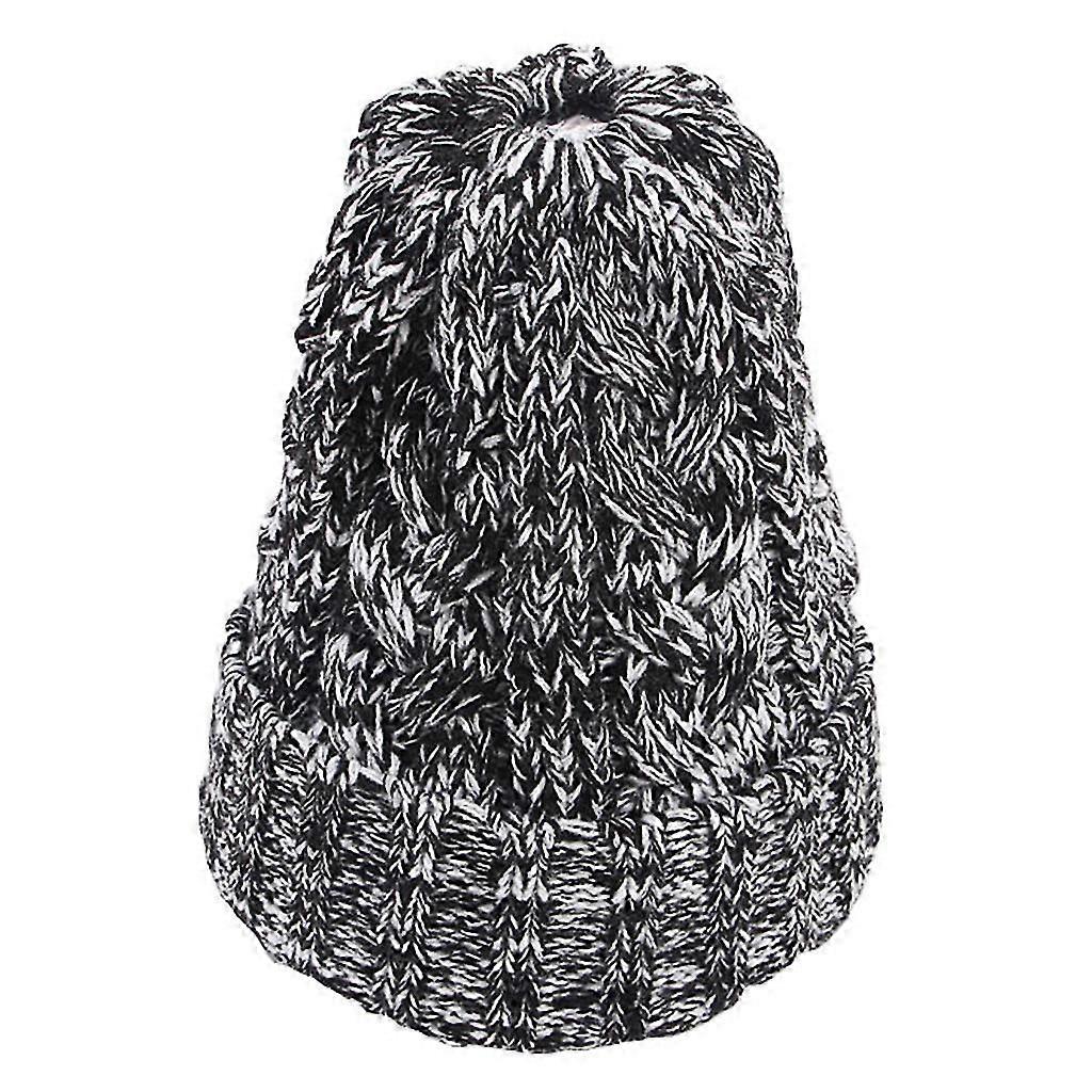 Ponytail Hats Knitted For Wind For Protection And Warm Keeping In Winter