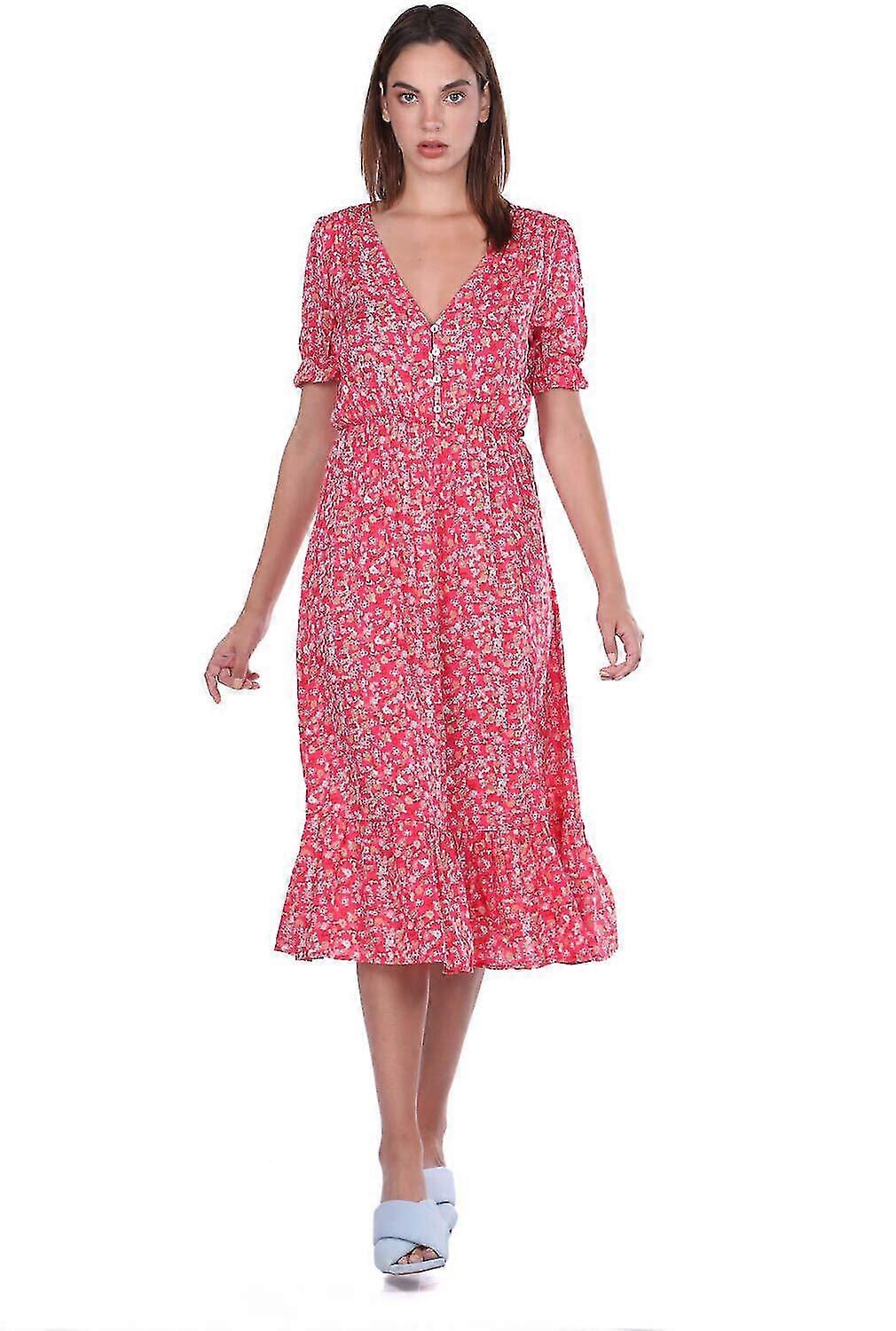 Mânecă scurtă floral model Rochie