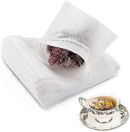 400 Pack Empty Disposable Tea Bags With Drawstring For Loose Tea
