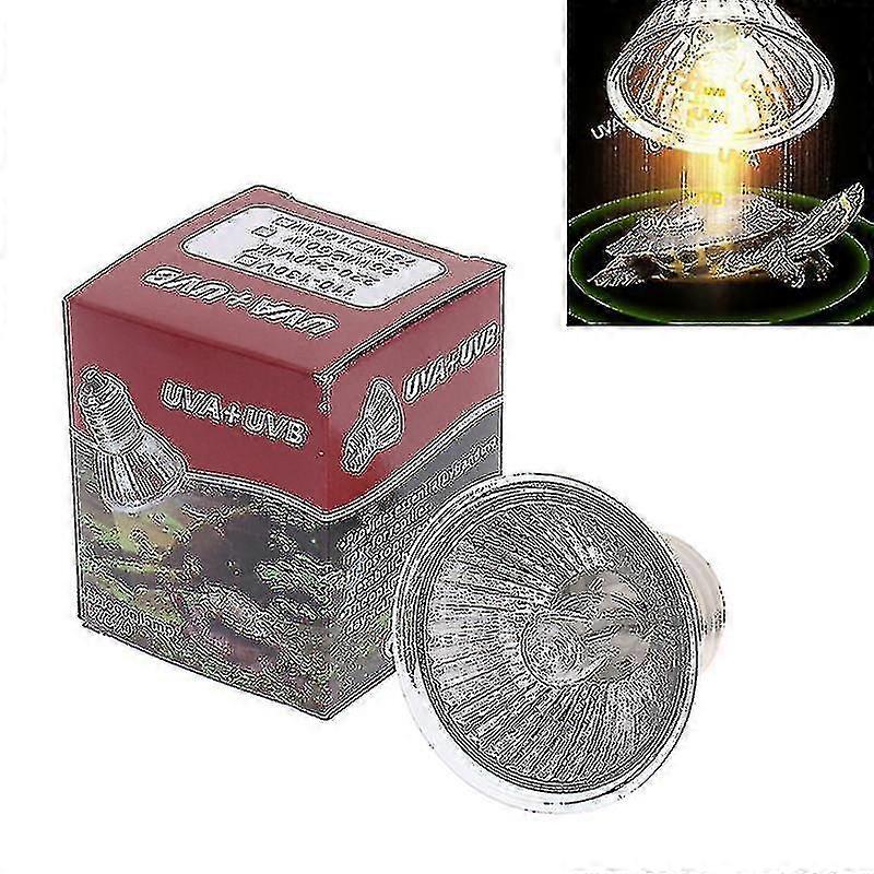 25/50/75w Uva+uvb 3.0 Reptile Lamp Bulb Turtle Basking Uv Light Bulbs Heating Lamp Temperature Controller (hy)