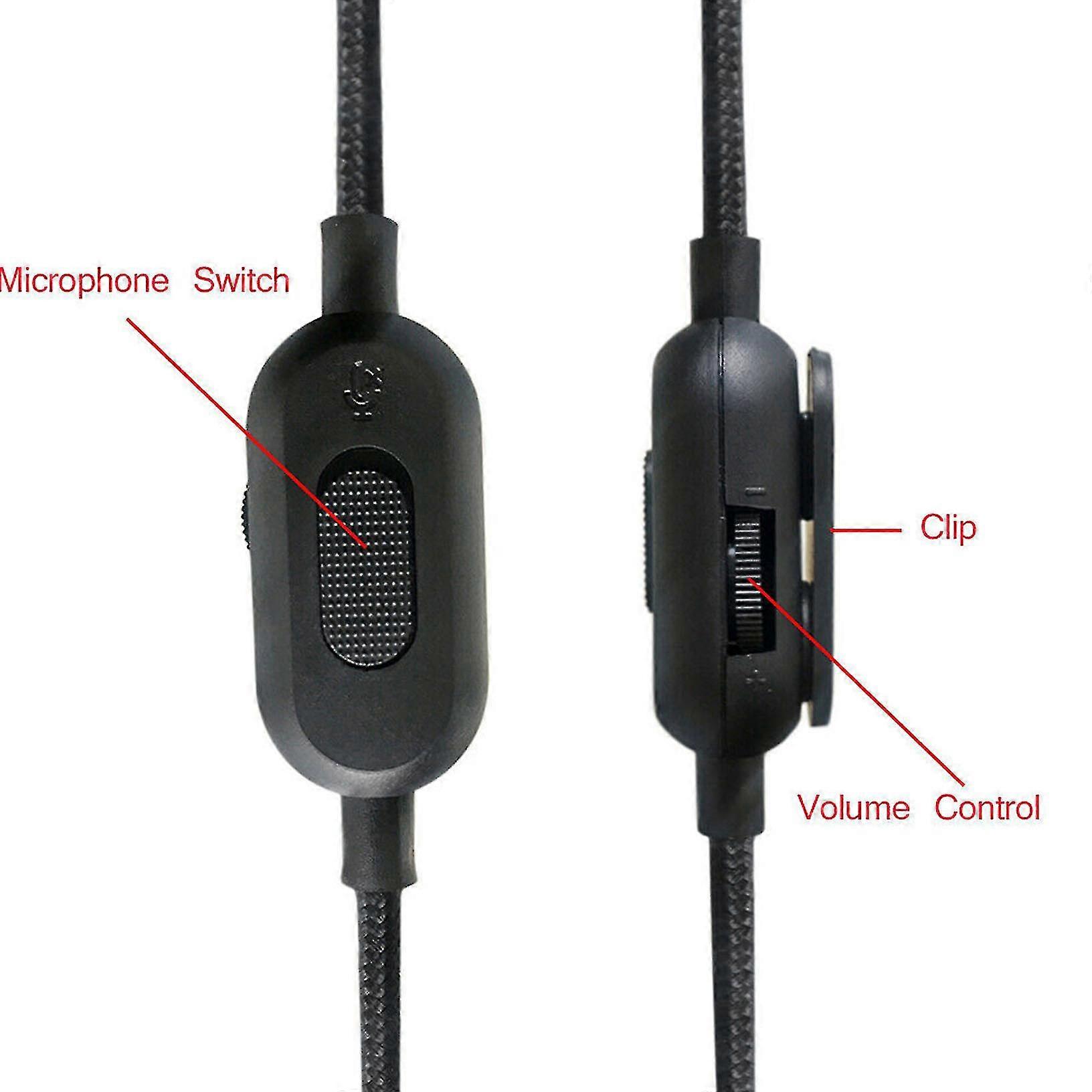 Replacement Cord For Logitech G433/233/g Pro/g Pro X/hyperx Cloud Alpha/xbox One