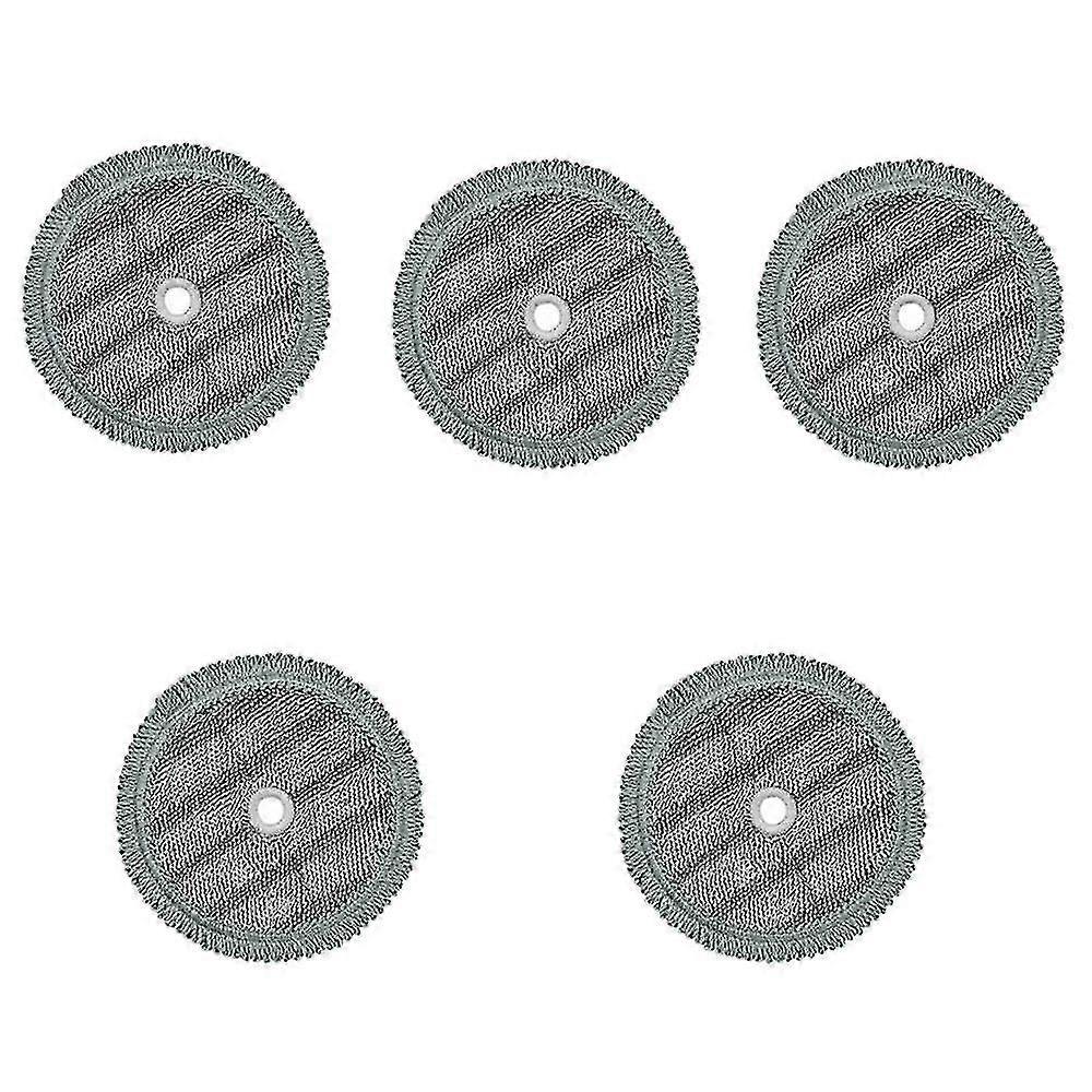 Mop Pad For Mop Microfiber Cleaning Cloth(grey)(5pcs)