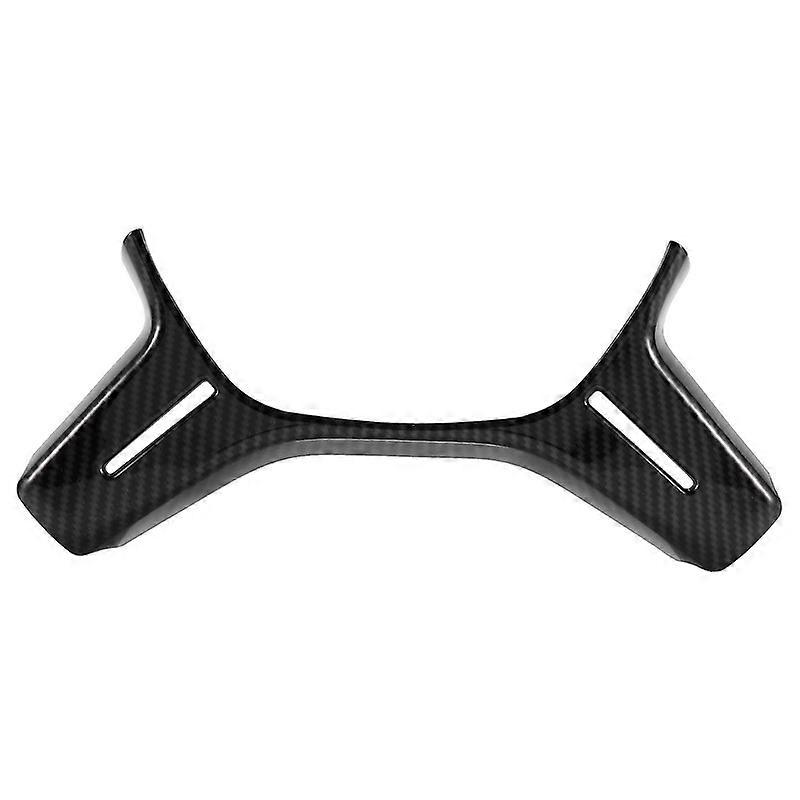 Carbon Fiber Steering Wheel Trim Decor Sticker for C ML E Class W204 W212 C180 C200 X166 W166