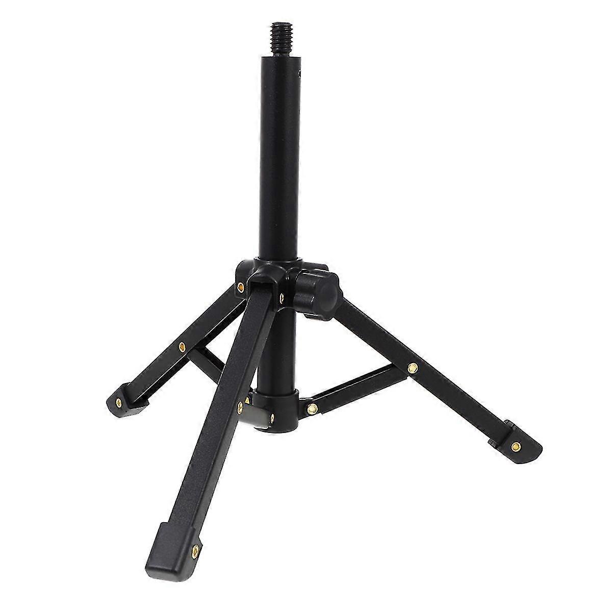 Tragbarer Mikrofonständer Desktop 3/8 Stativ Tischständer Verstellbarer Mikrofonständer Mikrofonclip Halter Halterung