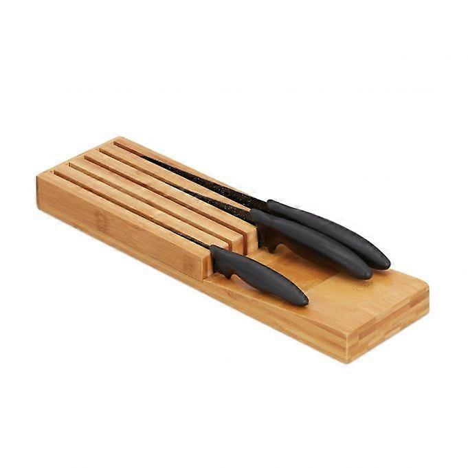Bamboo knife rack