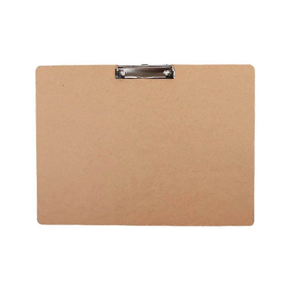 1PC A3 File Folder Board Wooden Backing Board Plate Writing Plate Document Sorting Folder