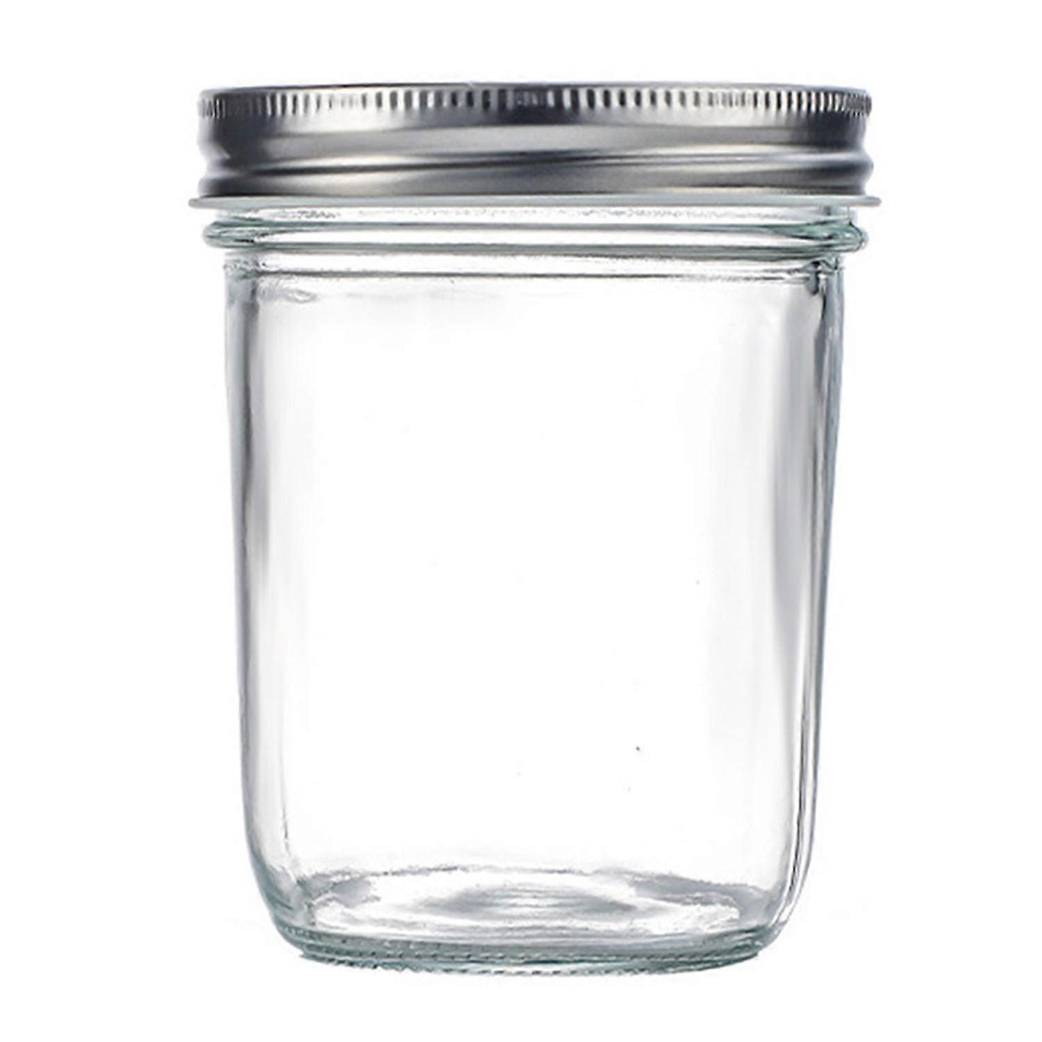 300/400/500/650ML Glass Sealed Jar with Screw Airtight Lid Large Capacity Clear Multifunctional