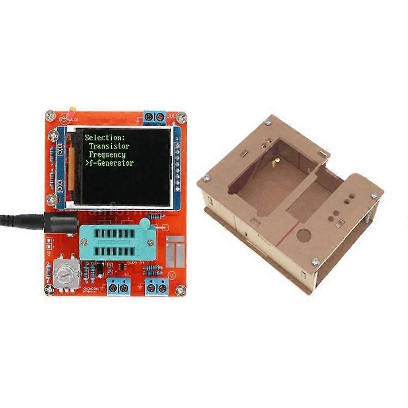 GM328 Transistor Tester Frequency Meter PWM Square Wave LCR Meter Voltmeter Full Color Screen Graphics