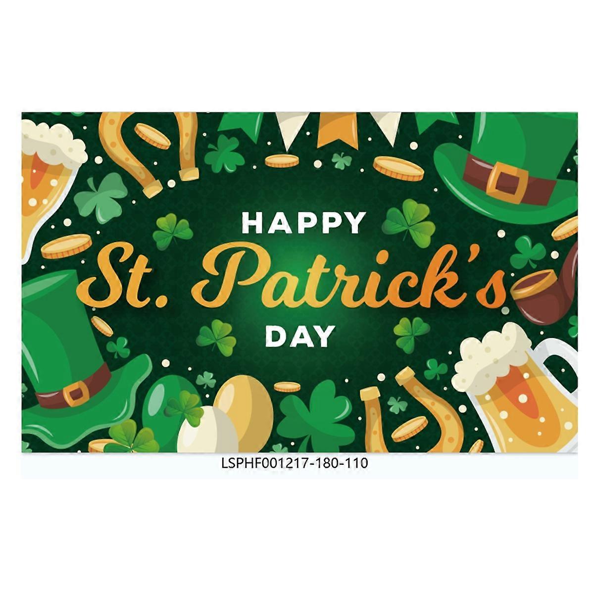 Irish Festival Decor Flag - Lightweight Polyester
