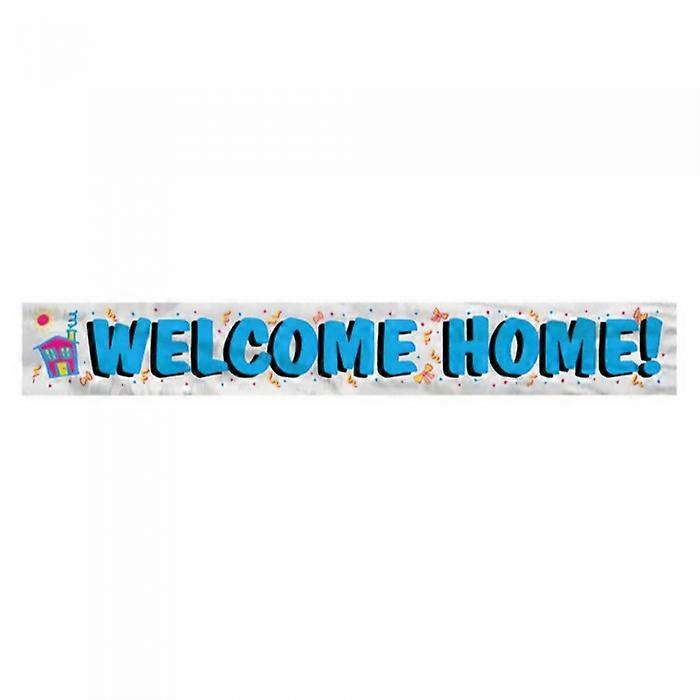 Unique Party Foil Welcome Home Banner