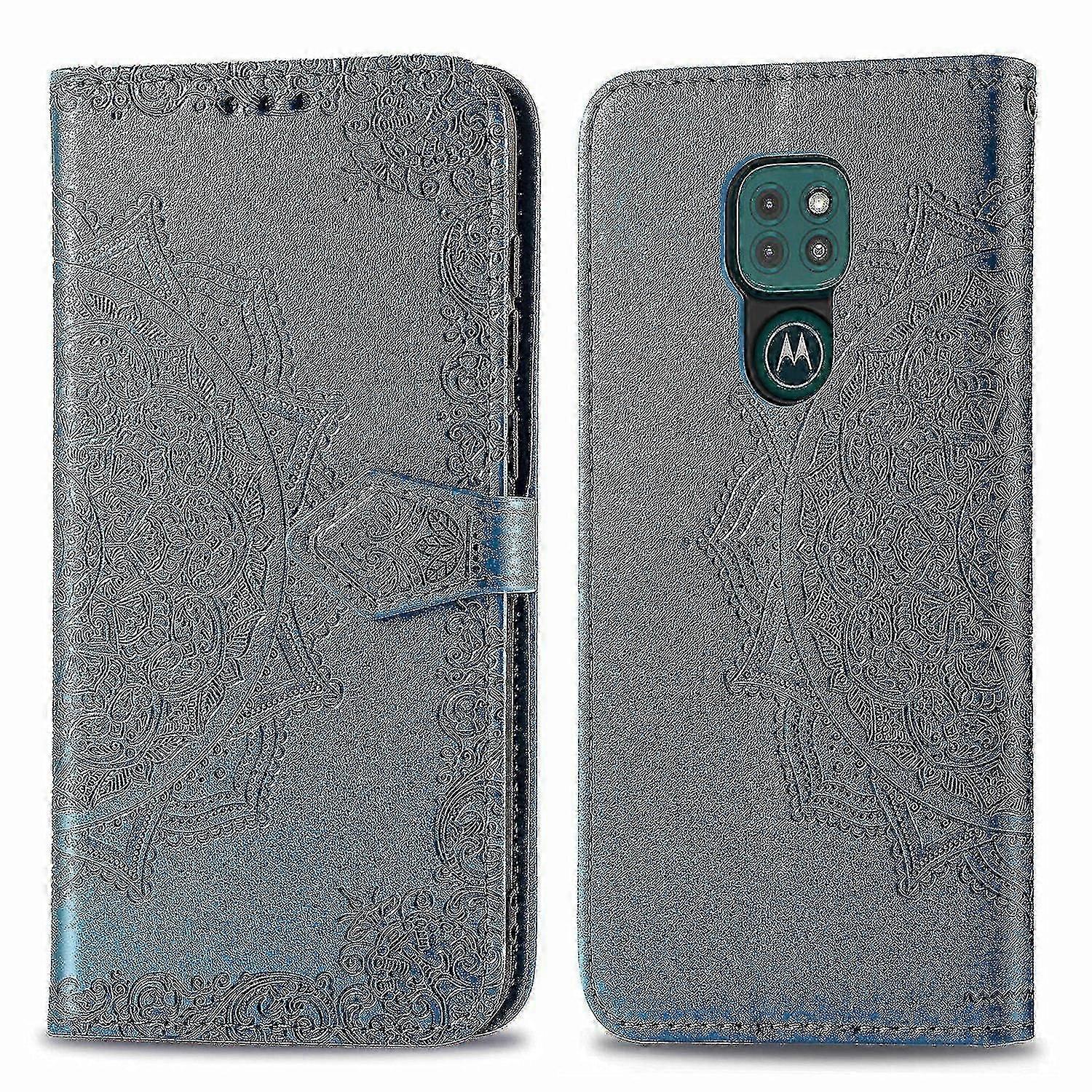 For Moto G9 Play Mandala Flower Embossed Case