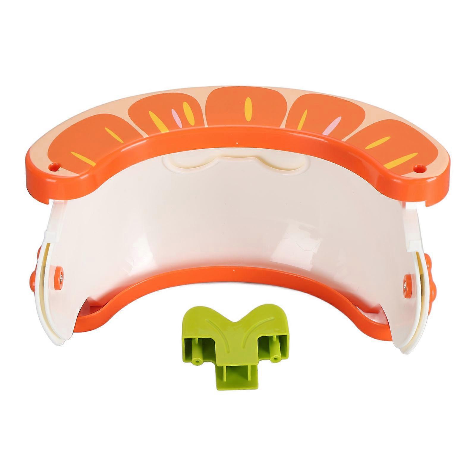 Taaperoiden pottaharjoittelu WC monitoiminen taitettava kannettava lasten matka-wc-istuin oranssi