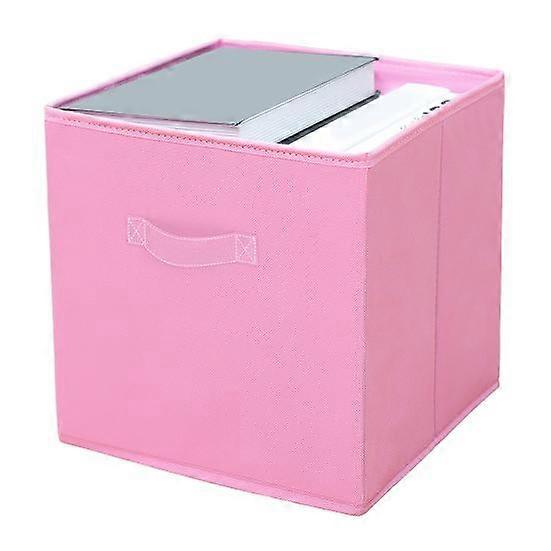Fabric Storage Cube with Handle Large Capacity Easy Access Foldable Heavy-Duty Toys