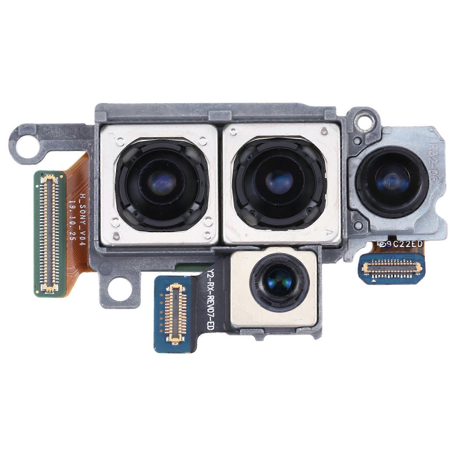 For Samsung Galaxy S20+ / S20+ 5G SM-G985U/G986U US Version COMPATIBLE Camera Set (Telephoto + Depth + Wide + Main Camera)