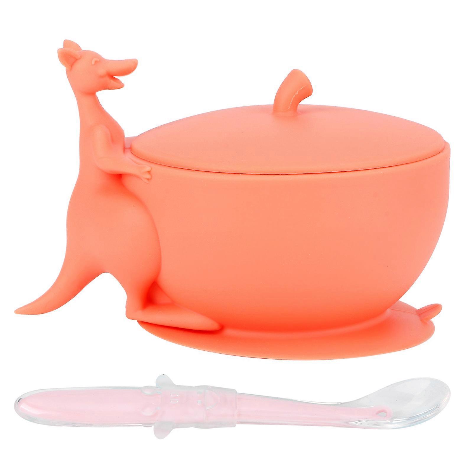Silicone Baby Feeding Set, Suction Base