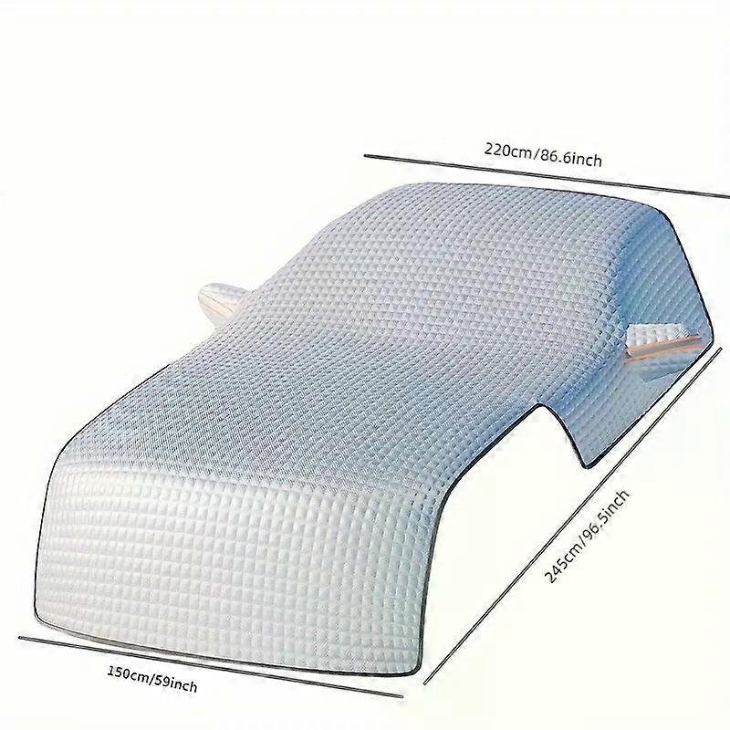 Scut de zăpadă auto Parasolar protecție solară față scut de zăpadă îngroșat și prelungit în timpul iernii protecție împotriva înghețului parbriz frontal