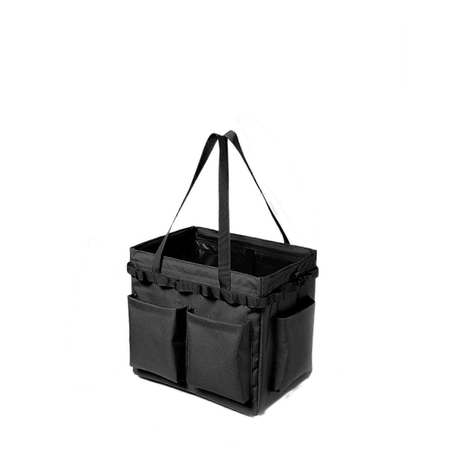 Large Insulated Picnic Tote - Camping & BBQ Storage with Carry Handles