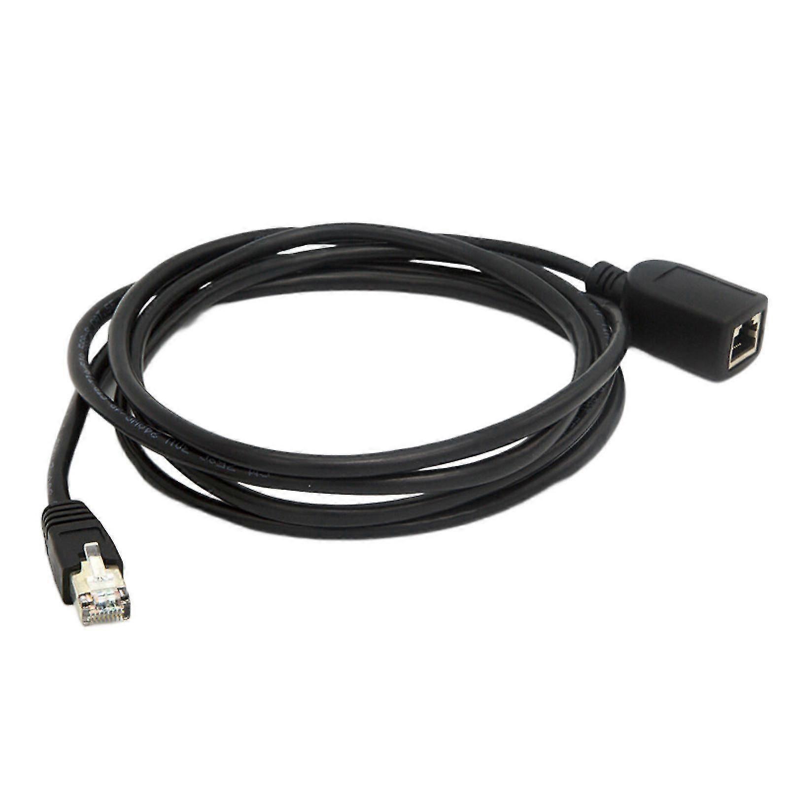 Network Extension Cable Shielded High Speed Anti-interference Lossless Transfer Stable Signal 100/200/300cm Router Male to Female RJ45 Ethernet Extens