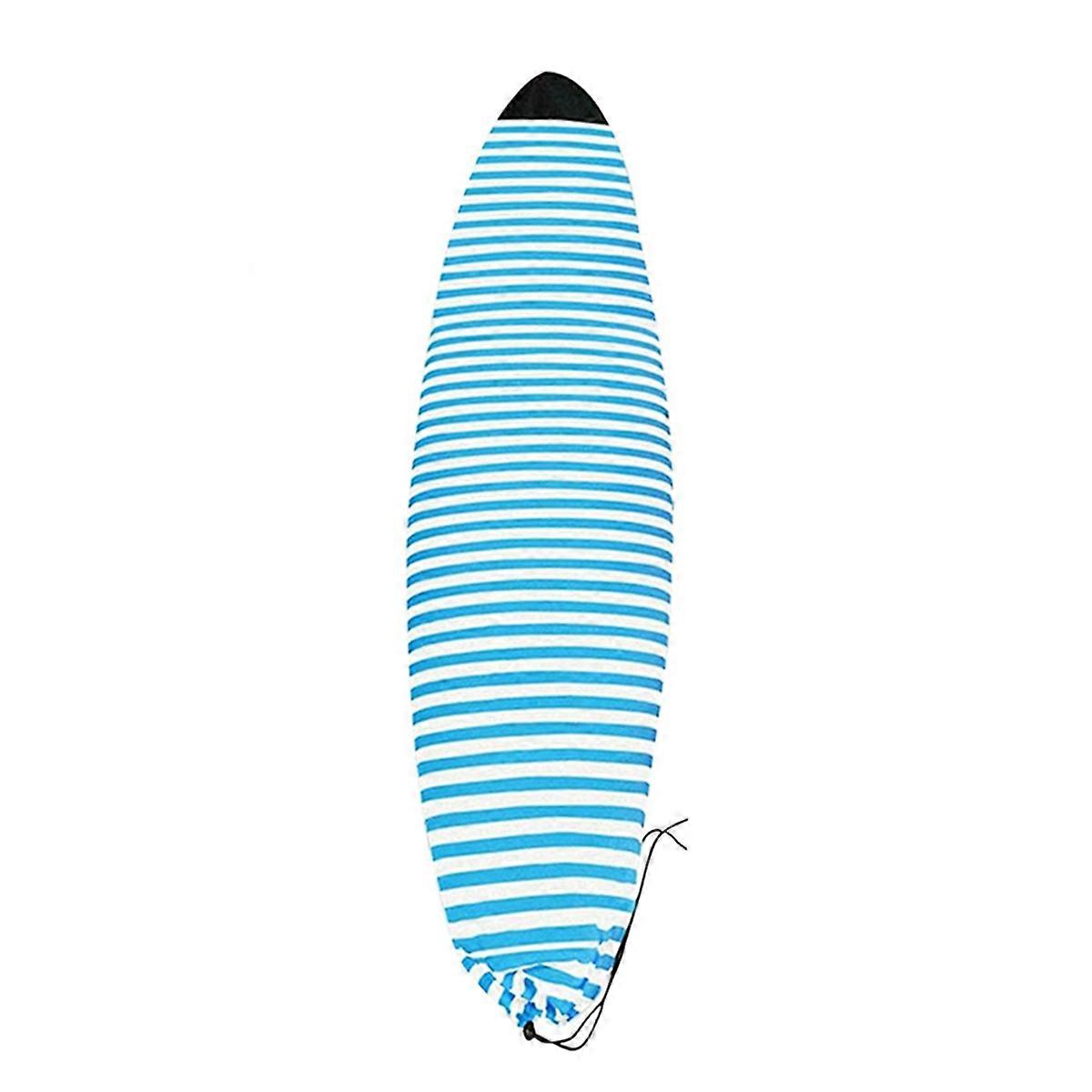 Surfboard Cover Snowboard Cover Light-Weight Soft Elastic Drawstring Carry Protective Storage Bag Case Blue: 180x50cm