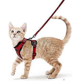 Cat harness Small dog leash Adjustable cat harness