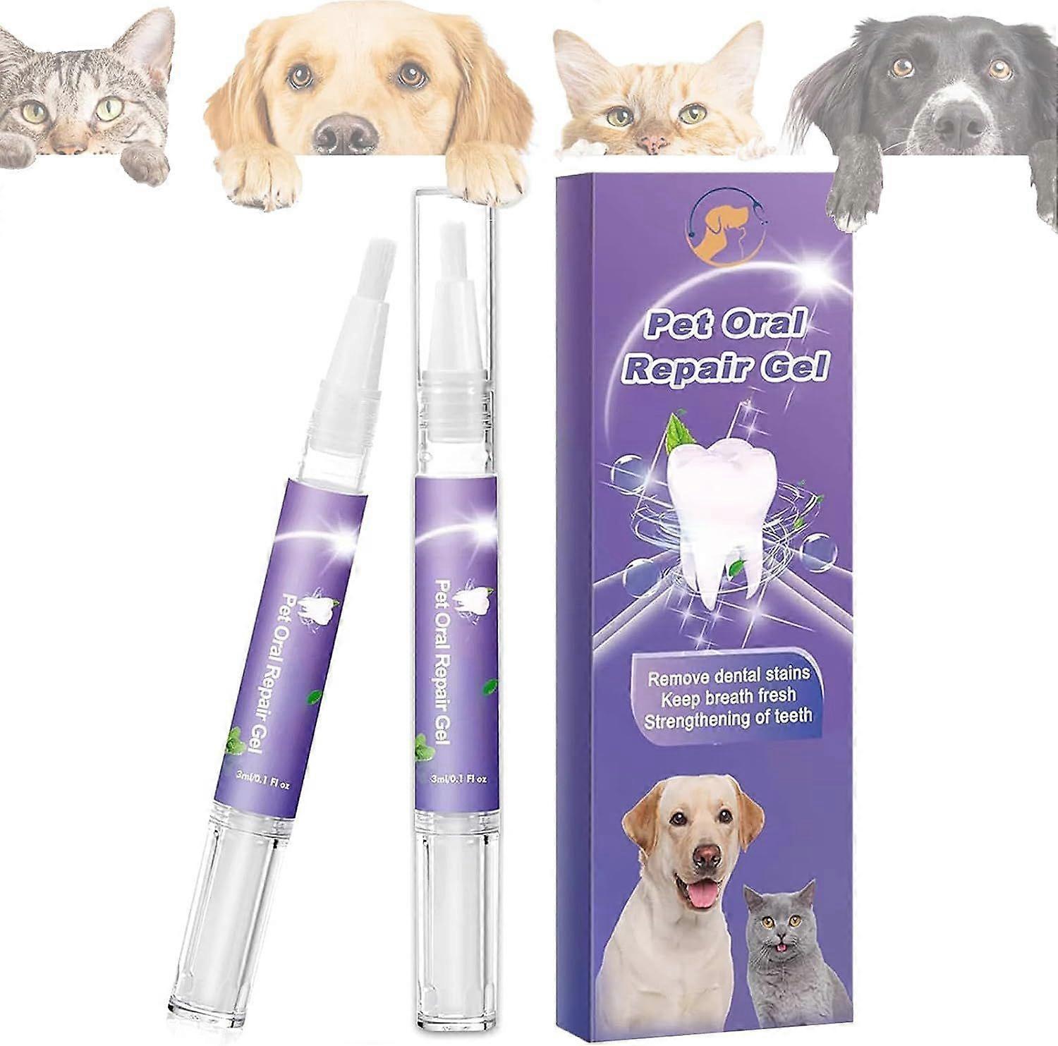 جل إصلاح الأليفة عن طريق الفم - جل ترميمي عن طريق الفم للحيوانات الأليفة ، جل تبييض ترميم الأليفة عن طريق الفم ، القضاء على رائحة الفم الكريهة ، يستهدف الجير ، بدون تنظيف الأسنان بالفرشاة ، نفس الأليفة