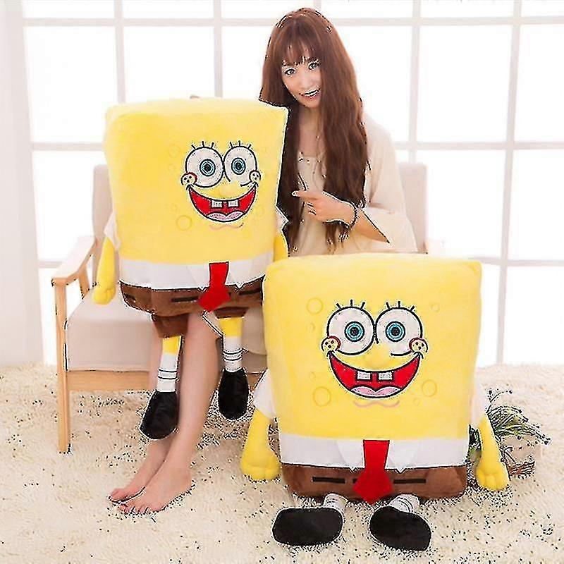 Svampebob Squarepants Plysj Leketøy Kast Pute Griper Barn Student Gaver