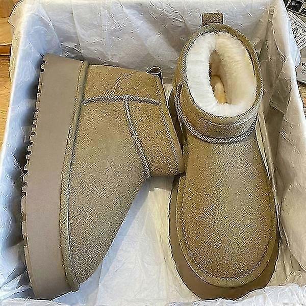 أحذية لوليتا مستديرة اصبع القدم ماركة أحذية نسائية أحذية نسائية أحذية شتوية أفخم كعب مسطح أستراليا أزياء ميد أنيقة 2025 وردي