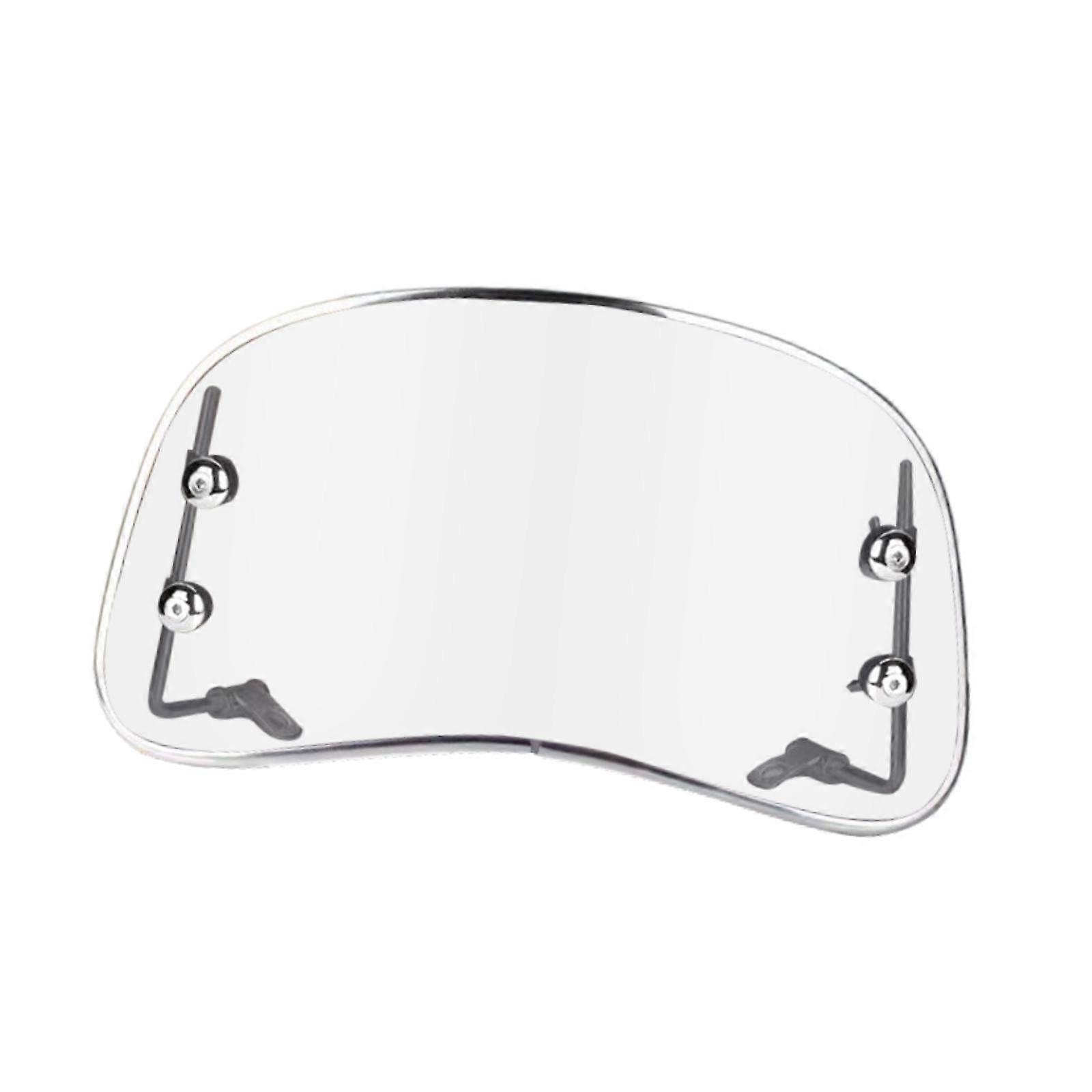 Motorcycle Windshield Windscreen Front Electric Bicycles 40x23cm Universal Wind