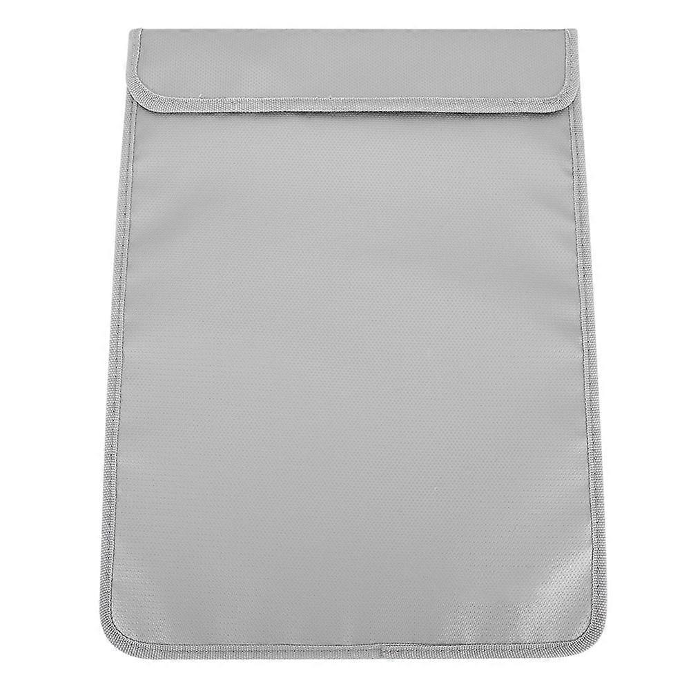 38 x 28cm Fireproof Zipper Bag for File Document Storage Organizer, Folding Design, Durable Material, Secure Closure