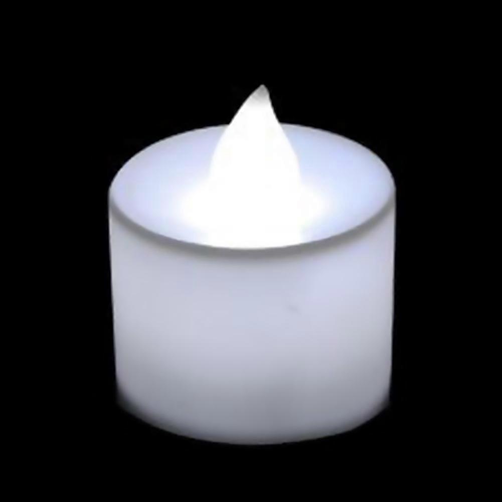 LED Flameless Tealight Candle Battery Operated with Flickering Effect for Wedding Party Decor