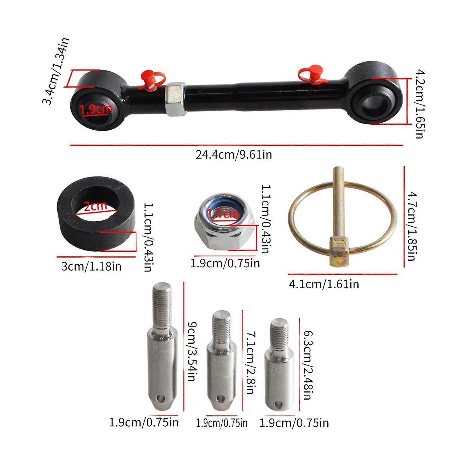 JKS Wrangler Front Swaybar Quicker Disconnect System For 2.5-6 In Lift - Foto 2