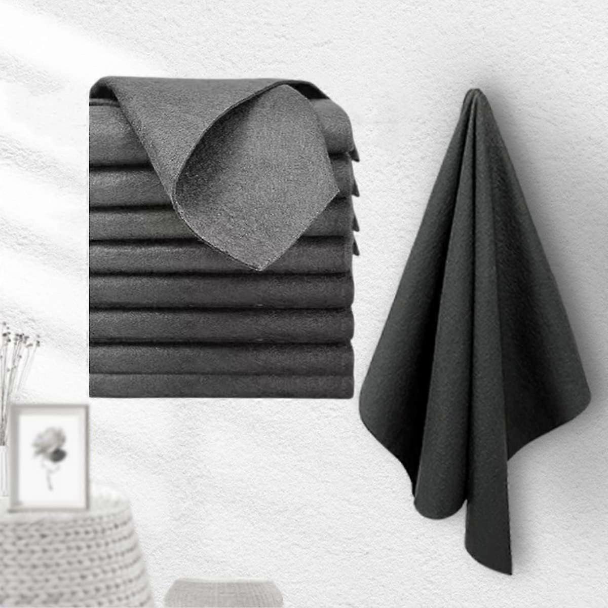 قماش تلميع سحري سميك ، 10 قطع ، قطعة قماش من الألياف الدقيقة القابلة لإعادة الاستخدام ، المطبخ ، النافذة ، السيارة