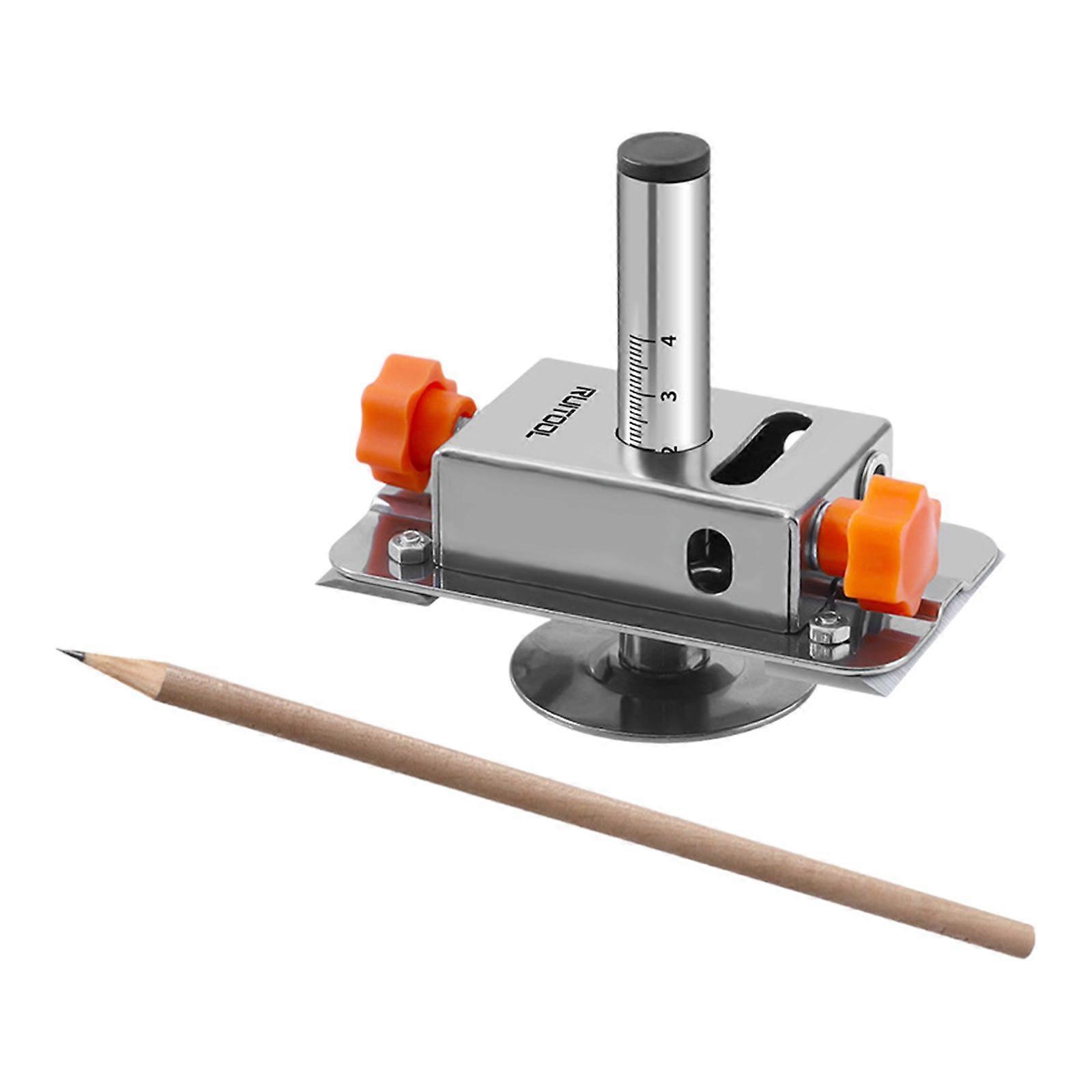 Scribe Tool Line Maker Measuring Tool Stainless Steel Gift Adjustable DIY