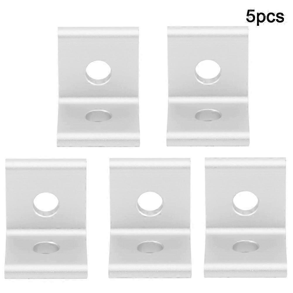 5pcs Aluminum Steering Angle Corner Brackets Angle Bracket Connection Fittings2020