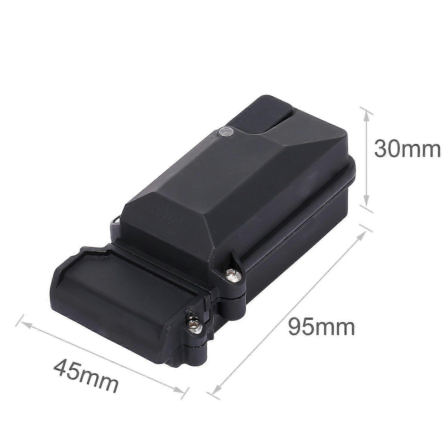 1/10 Scale RC Car Receiver Box - Durable Plastic Receiver Housing