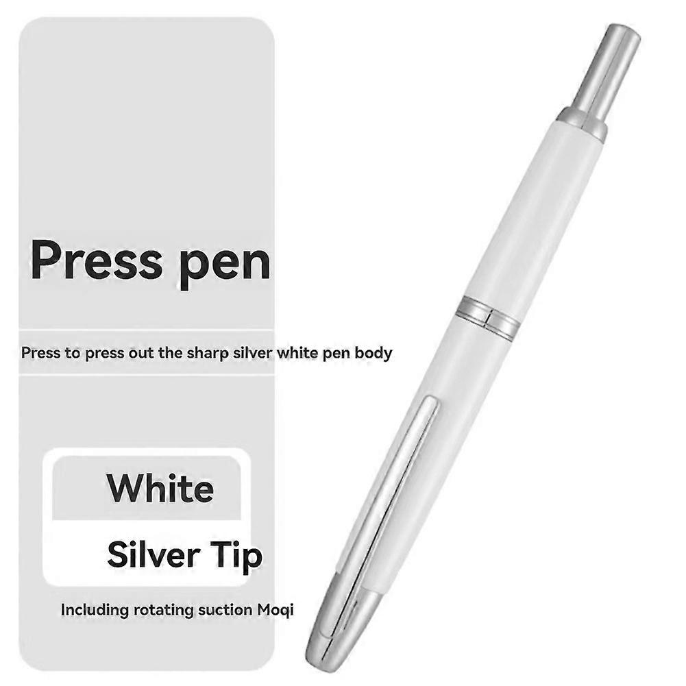  10 Light Luxury Retractable Type Fountain Pen,J