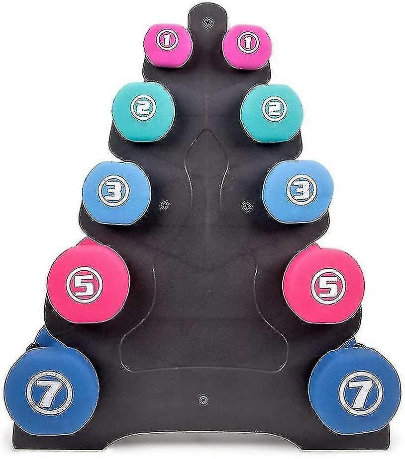 Dumbbell Rack Stand, Triangle And Big Leaf 5-tier Dumbbell Storage Weight Rack Multilevel Hand Weight Tower Stand For