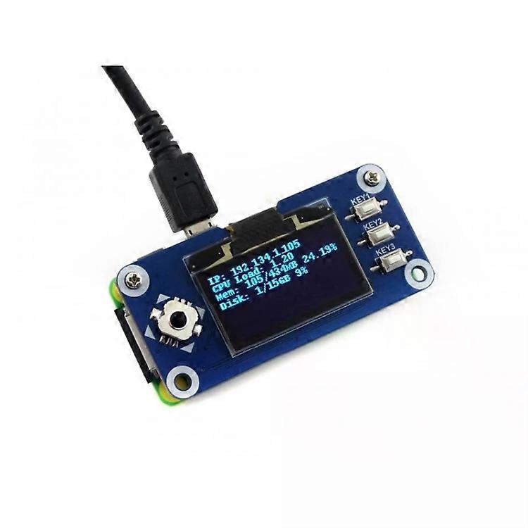 OLED Display HAT-1.3" 128x64 SPI/I2C for Raspberry Pi -