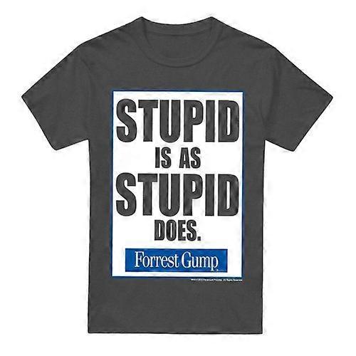 Forrest Gump Unisex Dorosły Głupi Jest Koszulka