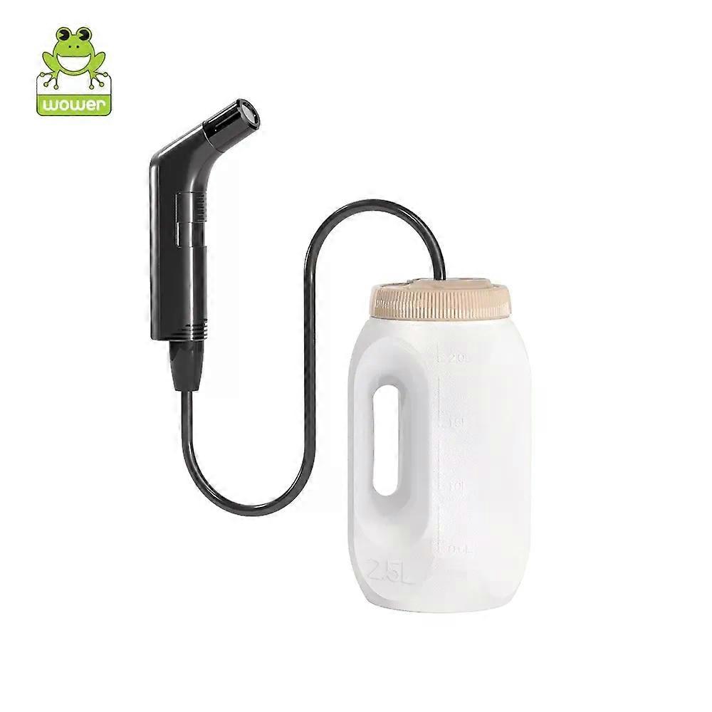 2.5L 便携式电动坐浴盆可充电 Shataf 手持坐浴盆对接喷雾器,用于个人卫生清洁旅行露营坐浴盆