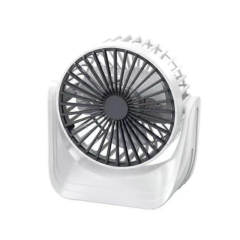 USB Desktop Small Fan Ultra Quiet with Strong Wind, 4 Inch Portable Personal Fan, Adjustable Speed, Compact Design