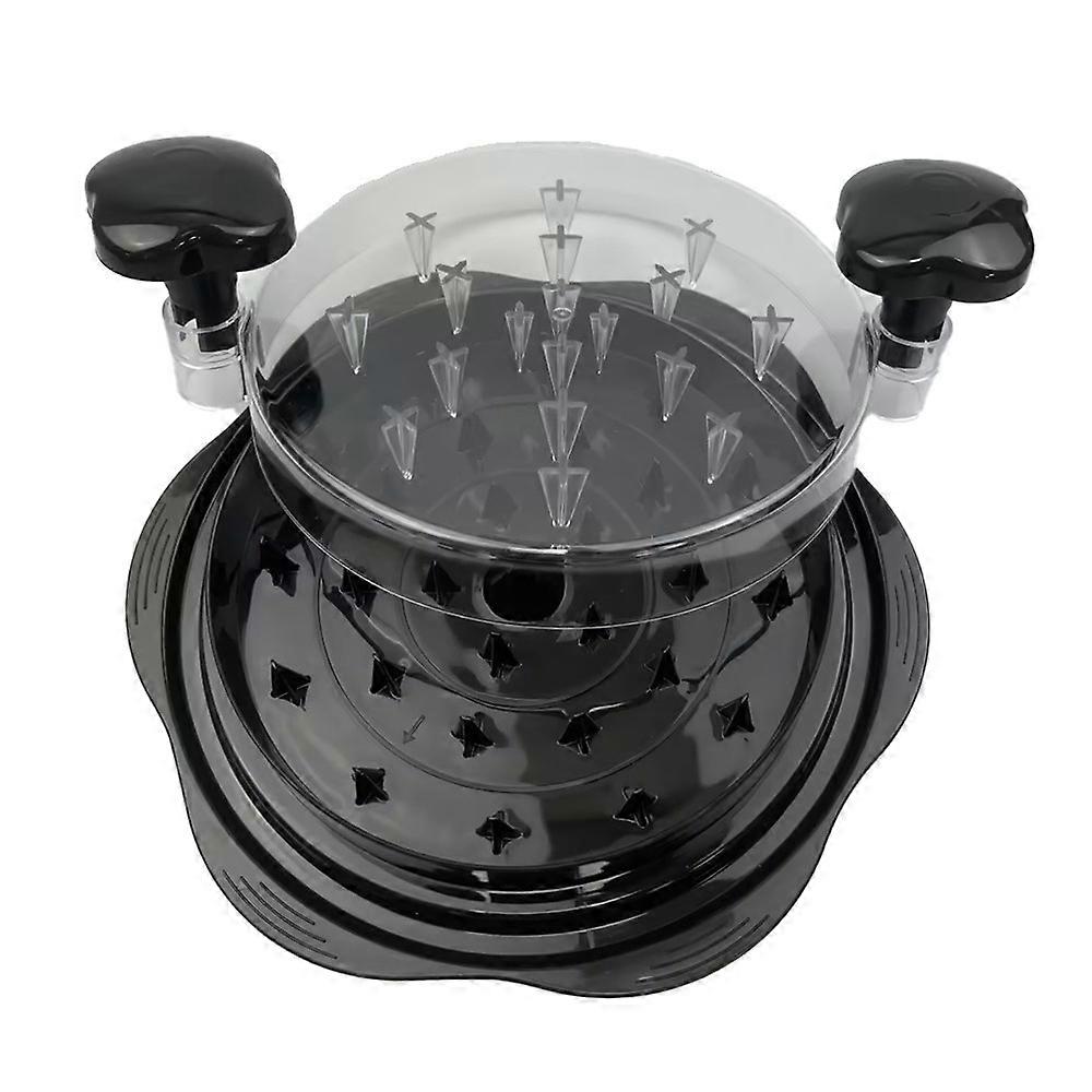 10 Inch Chicken Shredder Machine With Transparent Lid Anti-Slip Meat Shredder Tool