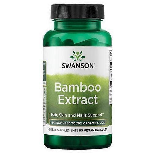 Swanson Vitamins Bamboo Extract,300 Mg,60 Vegan Caps